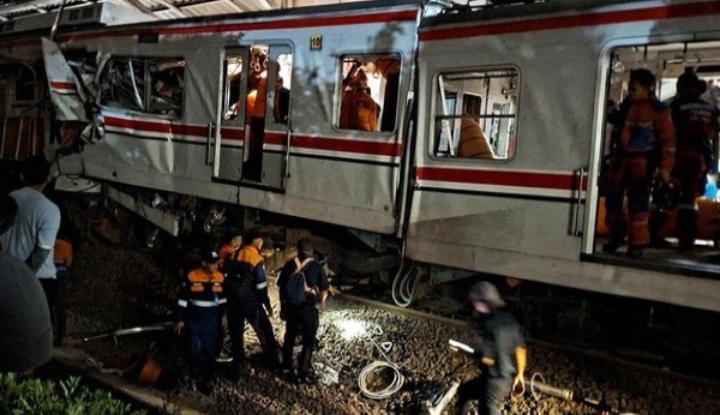 4 Penumpang KRL Meninggal Dunia, 38 Luka-luka