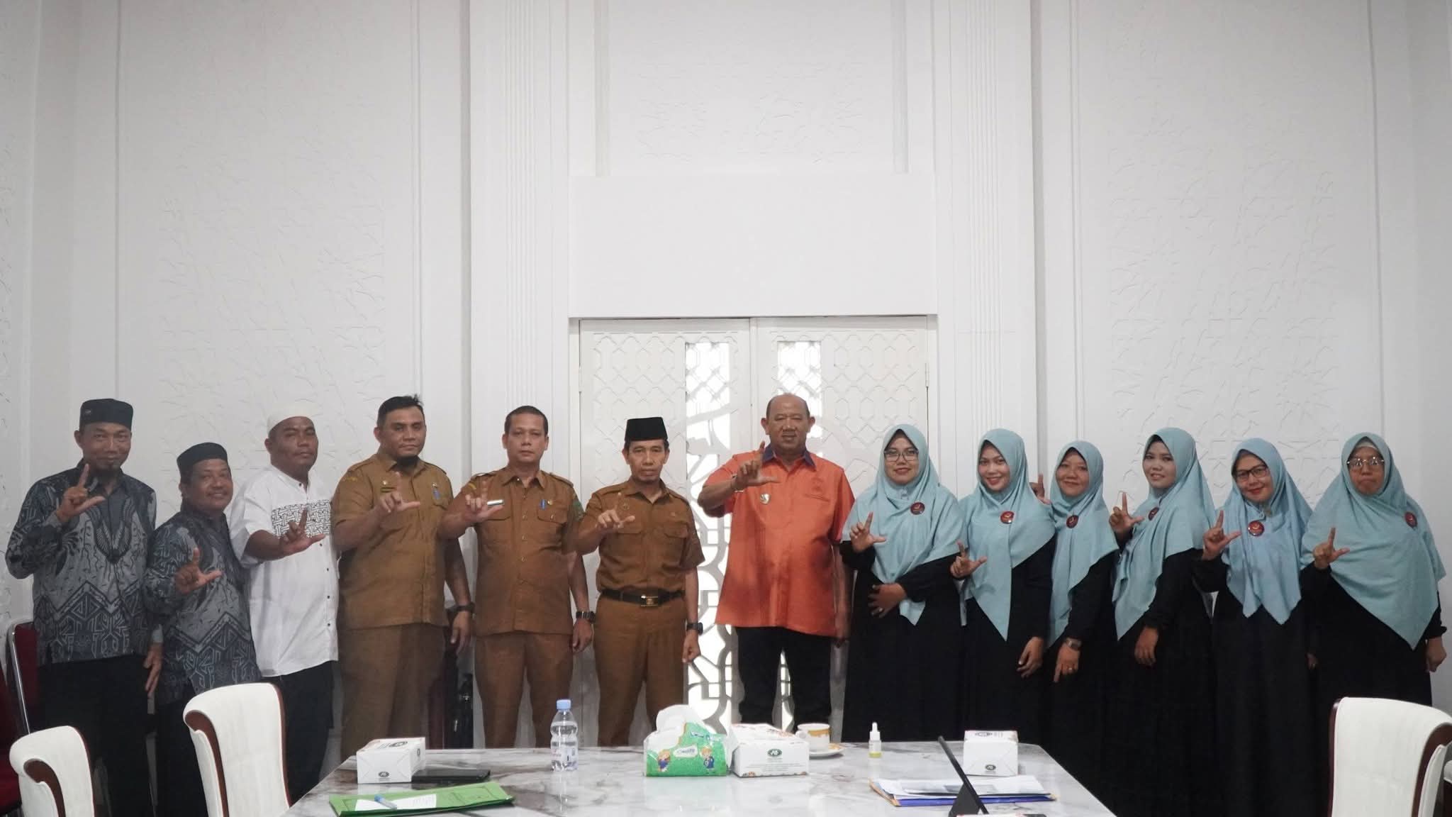 Syah Afandin Dukung Gerakan Bebas Buta Aksara Al-Qur’an Lansia di Langkat.