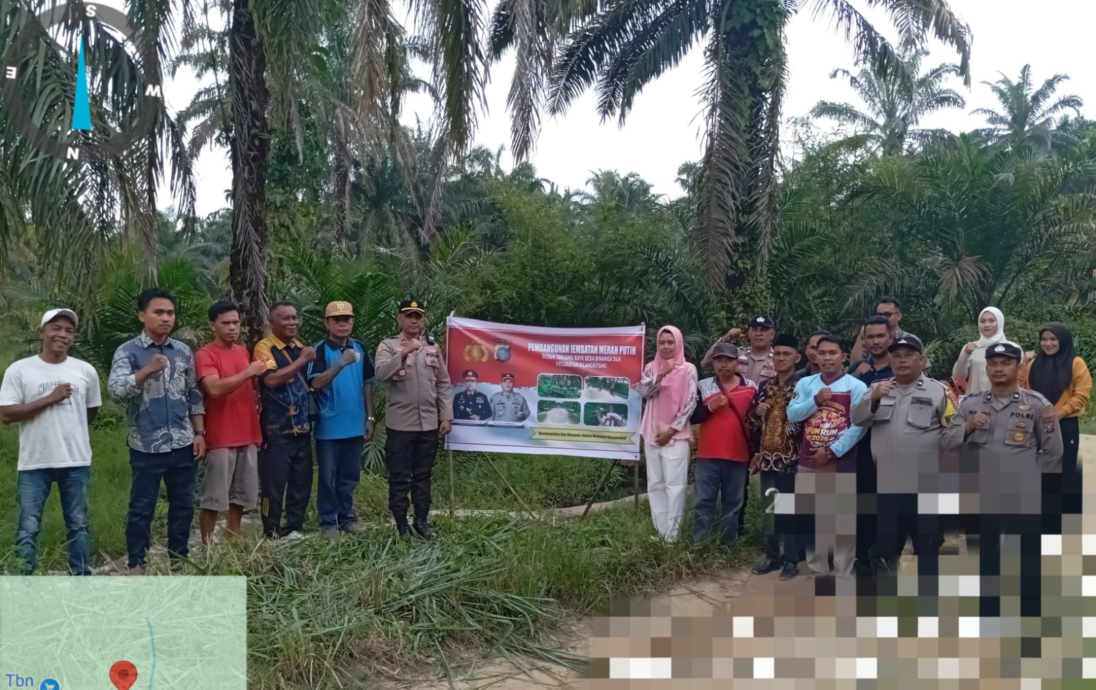 Jembatan Merah Putih di Silangkitang Mulai Dibangun, Permudah Akses Warga antar Desa.