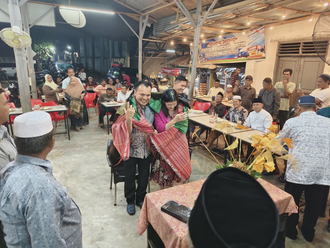 Sambutan Hangat Warga di Malam Silaturahmi Kapolsek Kotapinang, Pererat Kebersamaan dan Perkuat Sinergi Kota Pinang.