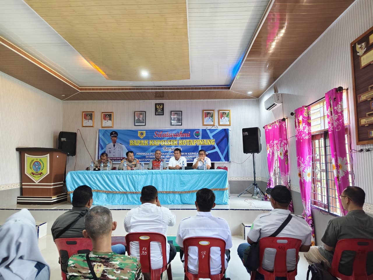 Kapolsek Kotapinang Turun ke Desa, Ajak Warga Perangi Pencurian Sawit, Narkoba dan Pelecehan Seksual Anak.
