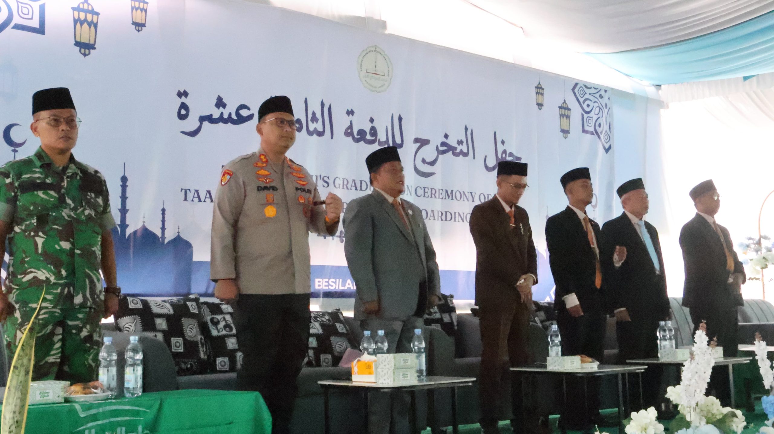 Kapolres Langkat Hadiri Wisuda Santri Pondok Pesantren Modern Taajussalam, Wujud Dukungan Polri Terhadap Pendidikan dan Generasi Muda.