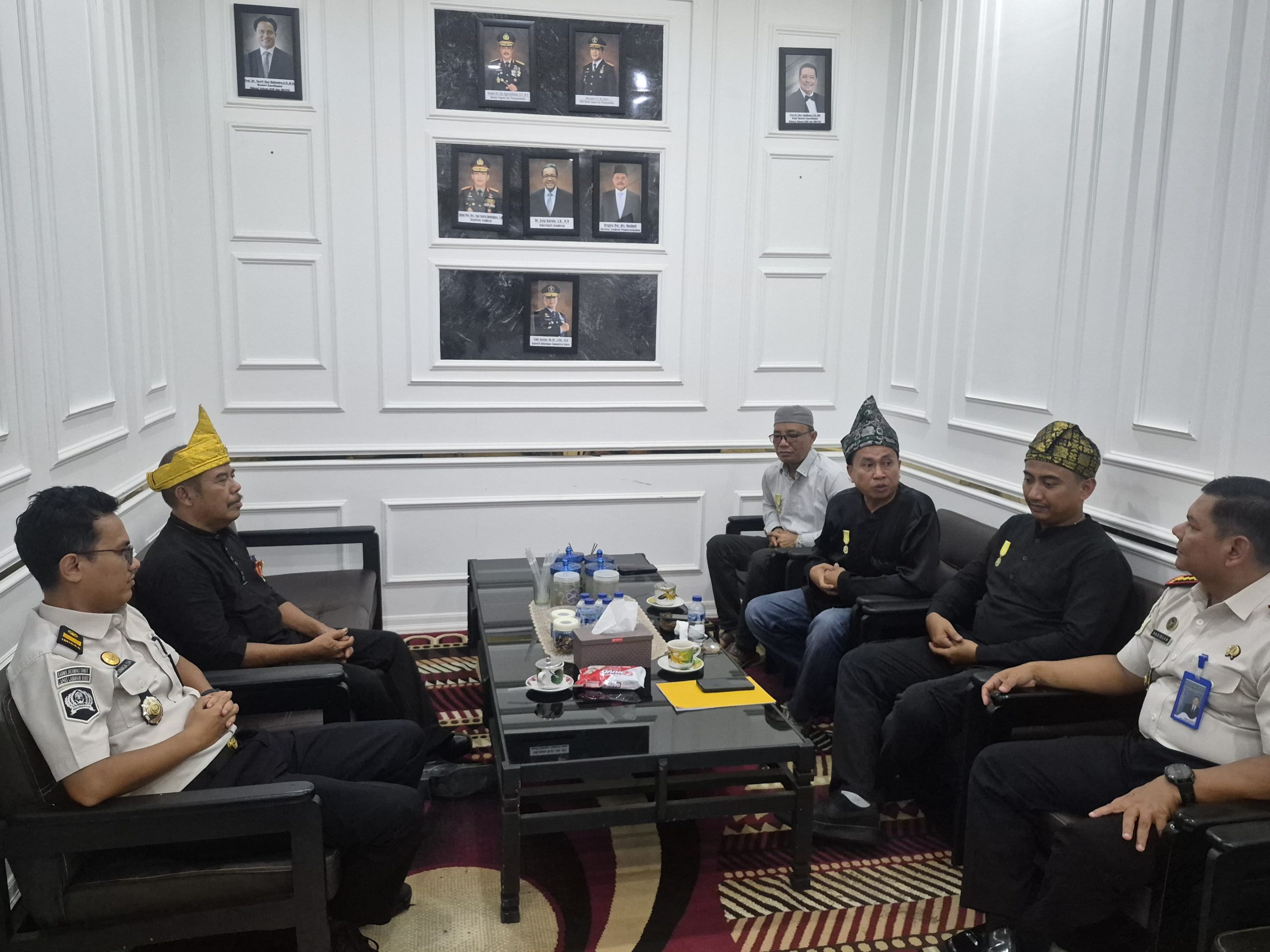Siap Bersinergi, Lapas Labuhan Ruku Terima Kunjungan Audensi Majelis Kedatukan Melayu Batu Bara.