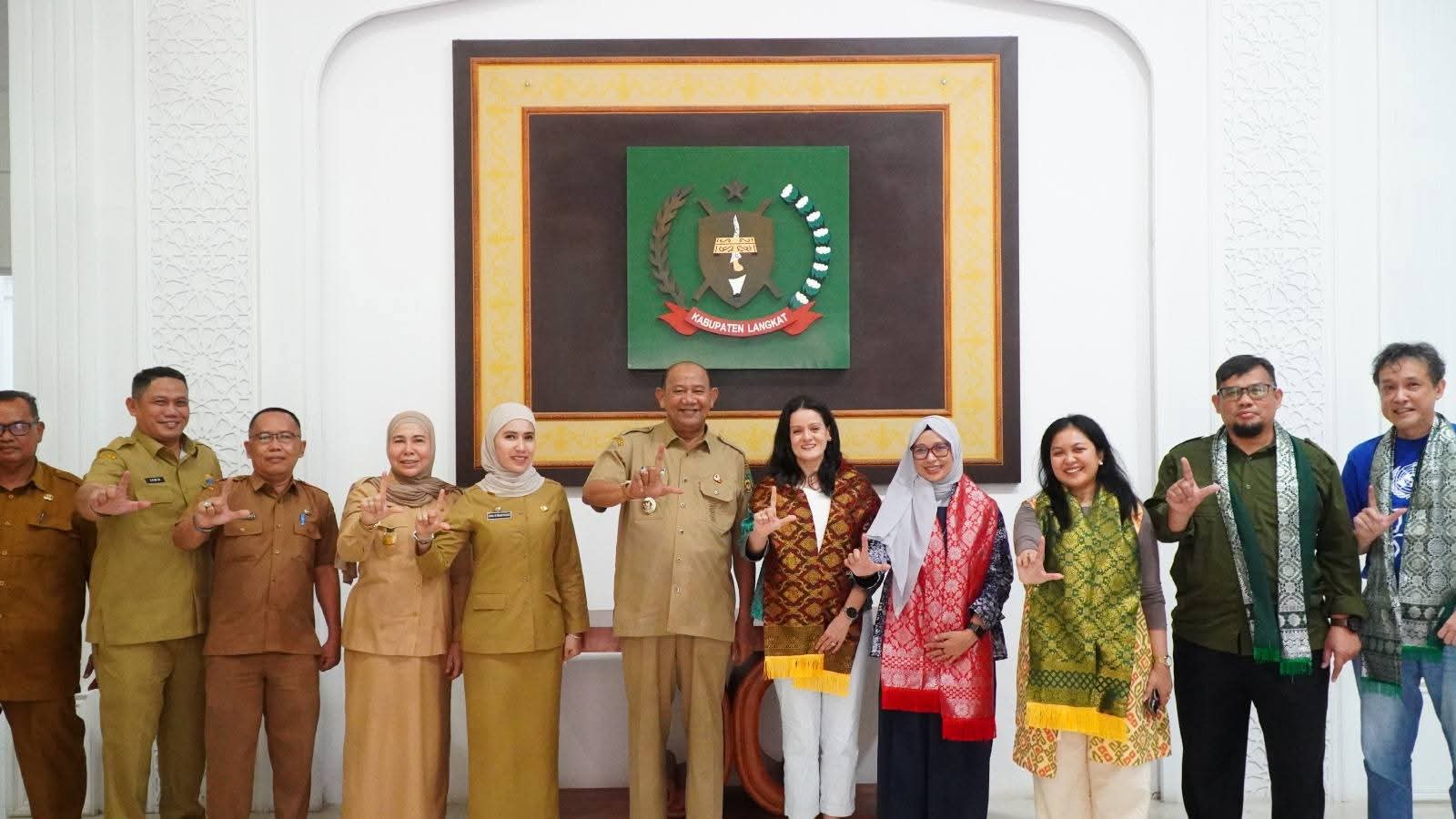 Bupati Syah Afandin Dorong Kolaborasi UNDP Kembangkan Wisata dan Ekonomi Langkat.