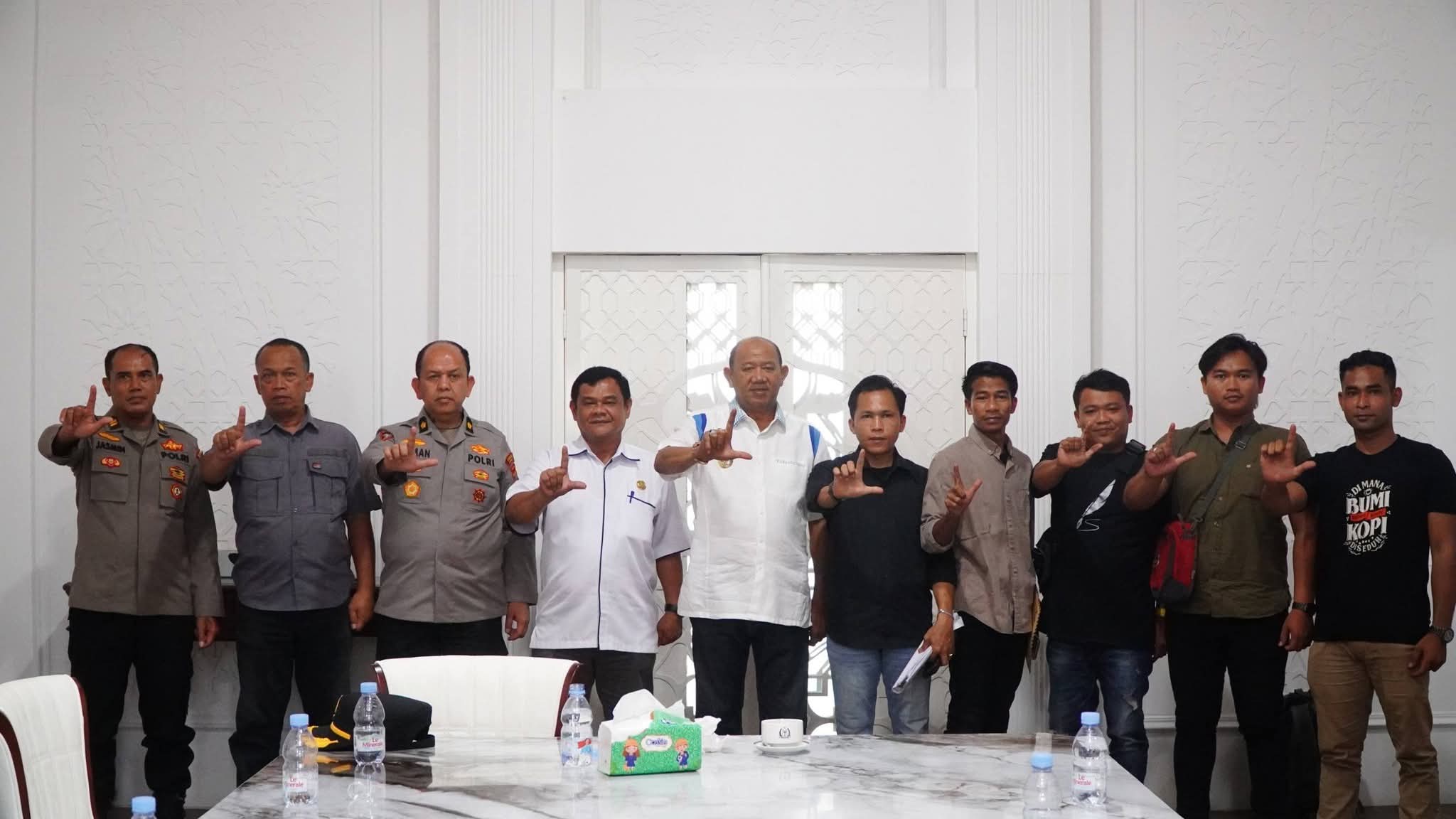 Bupati Syah Afandin Tegas akan Berantas Dugaan Pungli Pupuk Subsidi di Langkat.