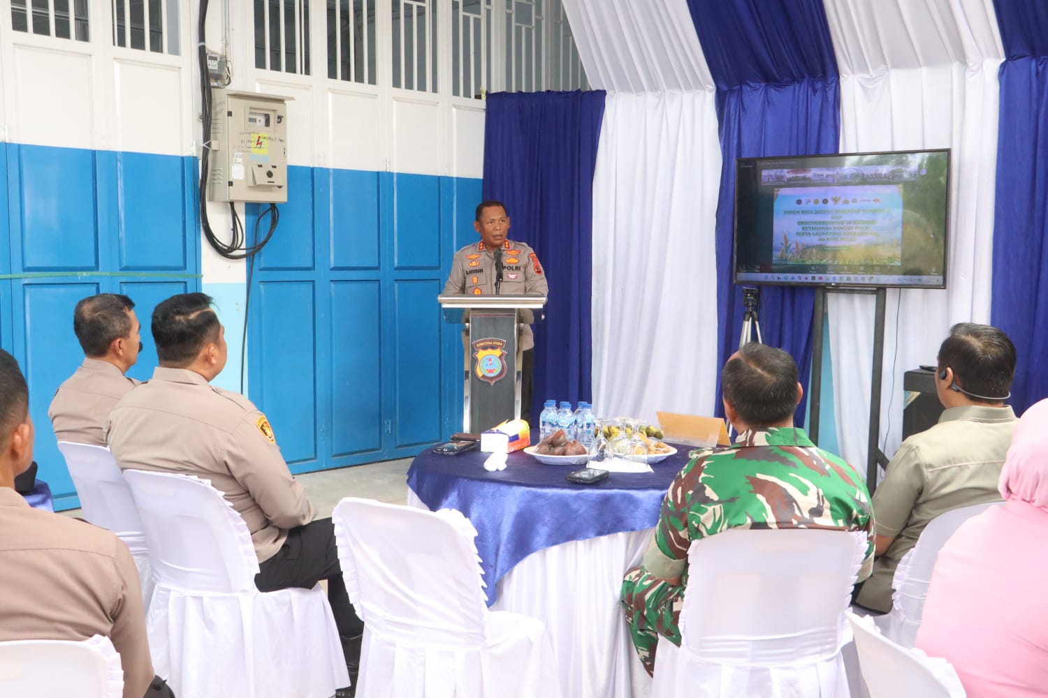 Kapolres Simalungun Resmikan SPPG Kemala Bhayangkari 3 Dame Raya, 1.534 Siswa Segera Nikmati Makan Bergizi Gratis — Presiden Prabowo Pimpin Launching Virtual 166 SPPG Polri.