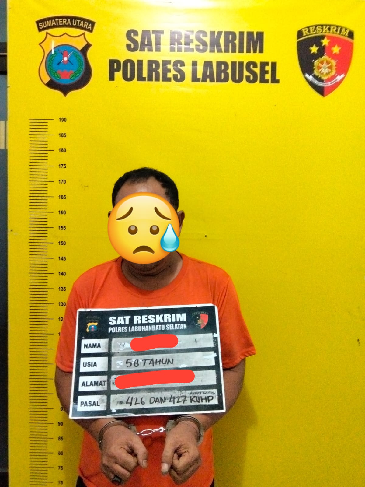 Polres Labusel Bongkar Praktik Judi Online di Warung Tuak, Seorang Bandar Diamankan.