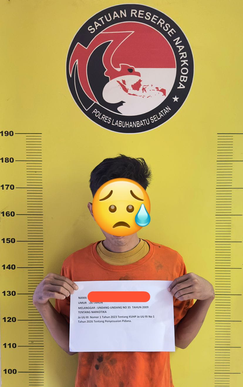 Satres Narkoba Polres Labusel Gagalkan Peredaran 99,34 Gram Sabu di Sungai Kanan, Dua Pengedar Diamankan.
