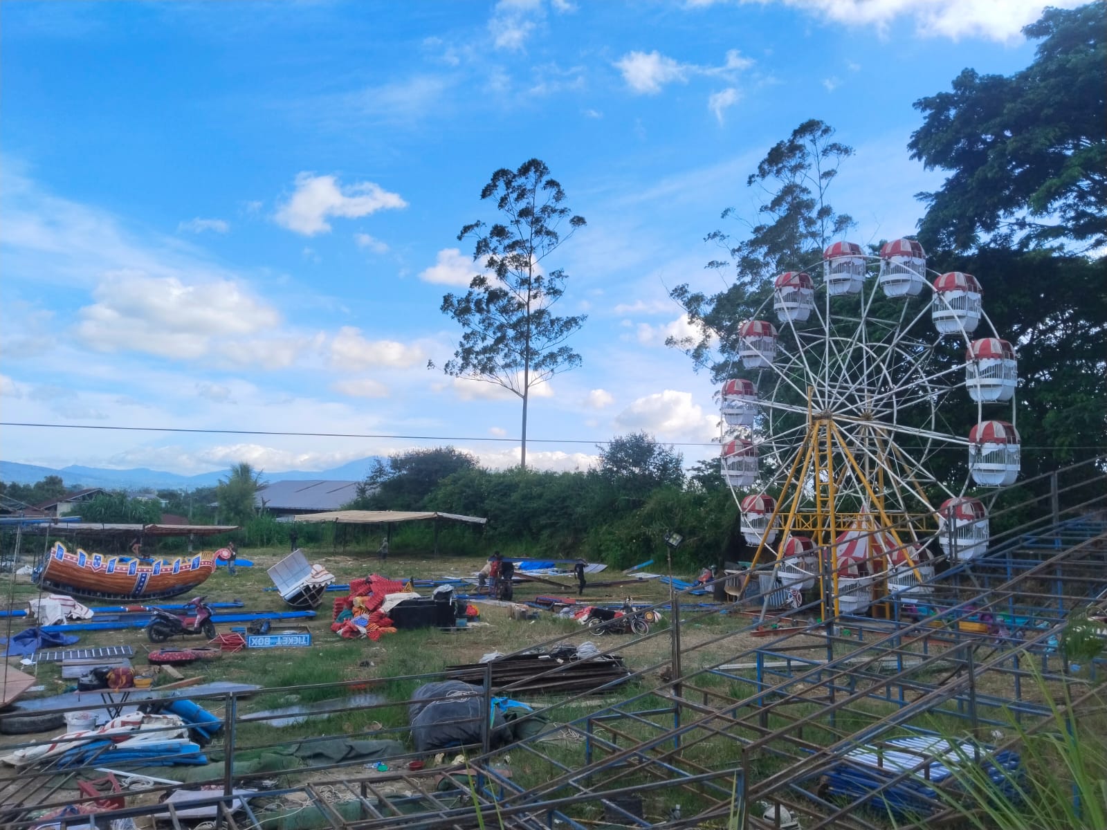 Klarifikasi Isu Judi dan Narkoba di Pos 3 Batalyon 125 Simbisa, Lokasi Disebut Hanya Pasar Malam.