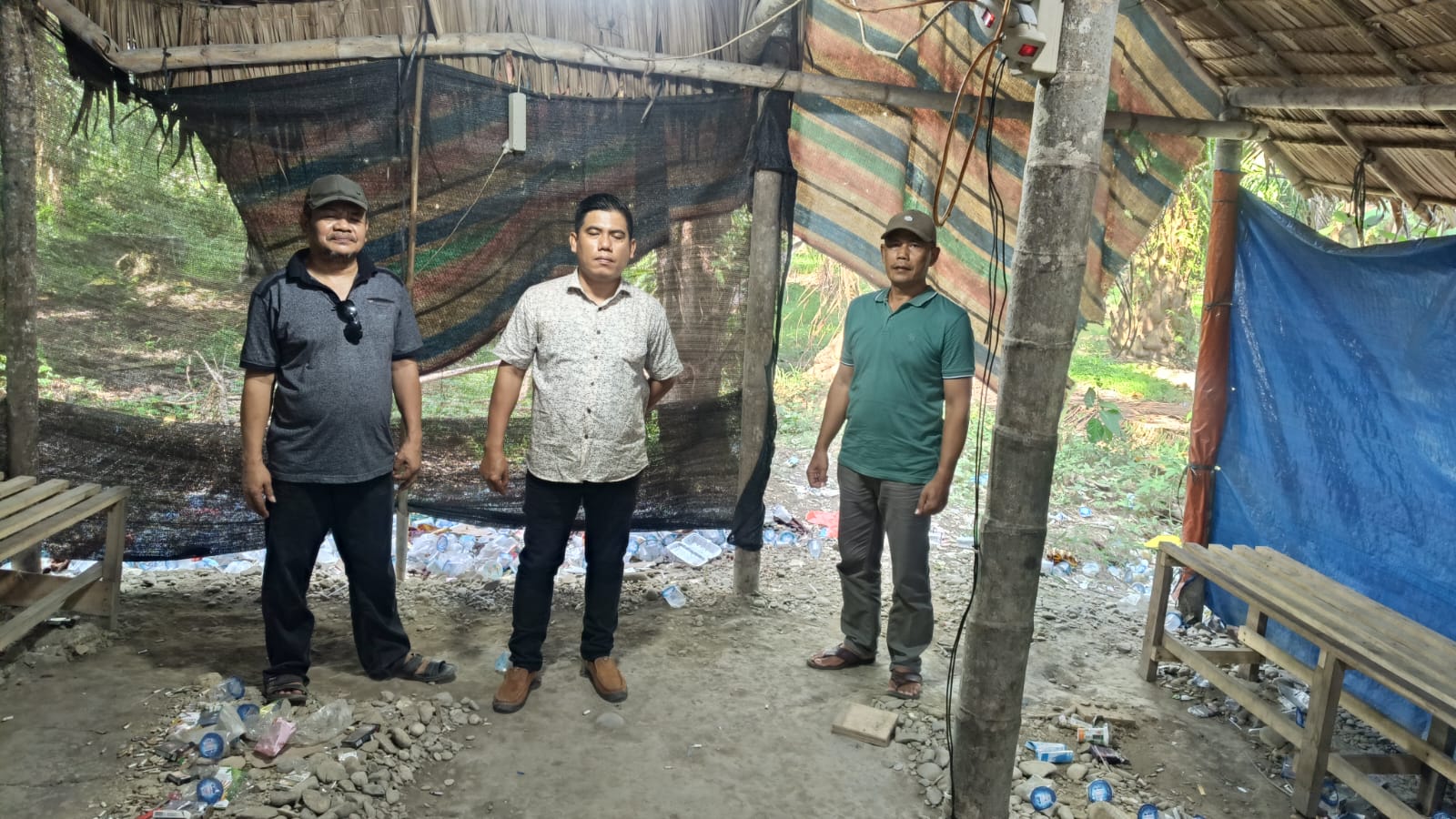 Diisukan Marak Perjudian Tembak Ikan, Unit Reskrim Polsek Secanggang Monitoring Ke Desa Perkotaan.