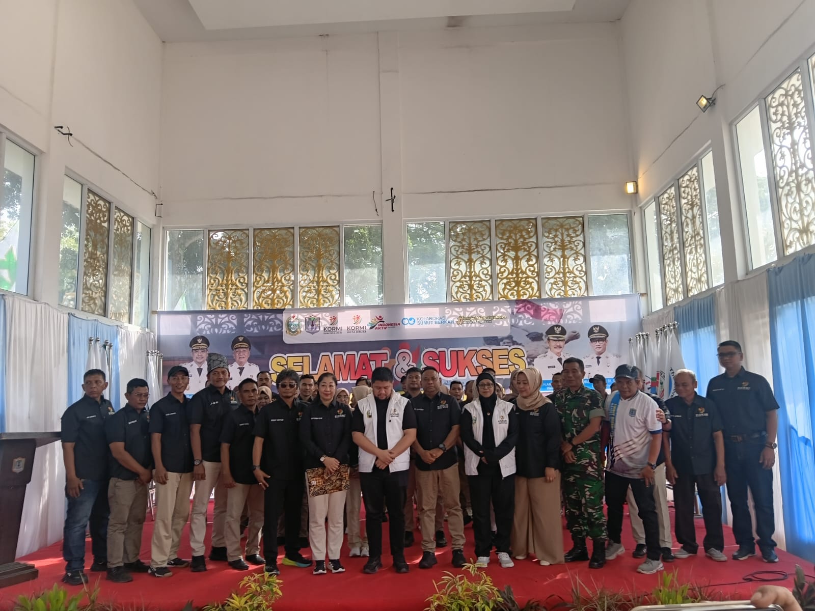 Pelantikan KORMI Kota Binjai Berlangsung Meriah di Tanah Lapang Merdeka.