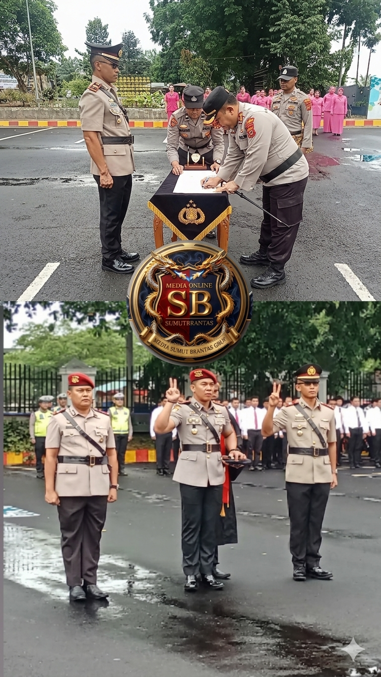 Polres Labusel Gelar Upacara Sertijab Kasat Reskrim dan Pelantikan Kasikum, Kapolres Tekankan Profesionalisme dan Pelayanan Masyarakat