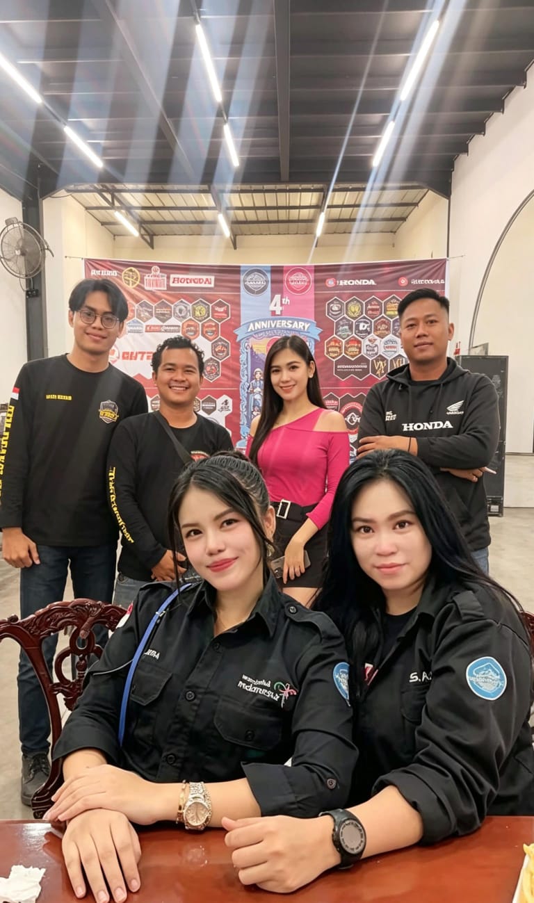 Komunitas Sunmori Kita Ladies Gelar Anniversary Ke 4 Tahun Bersama Tim Reaksi Cepat Kota Medan.