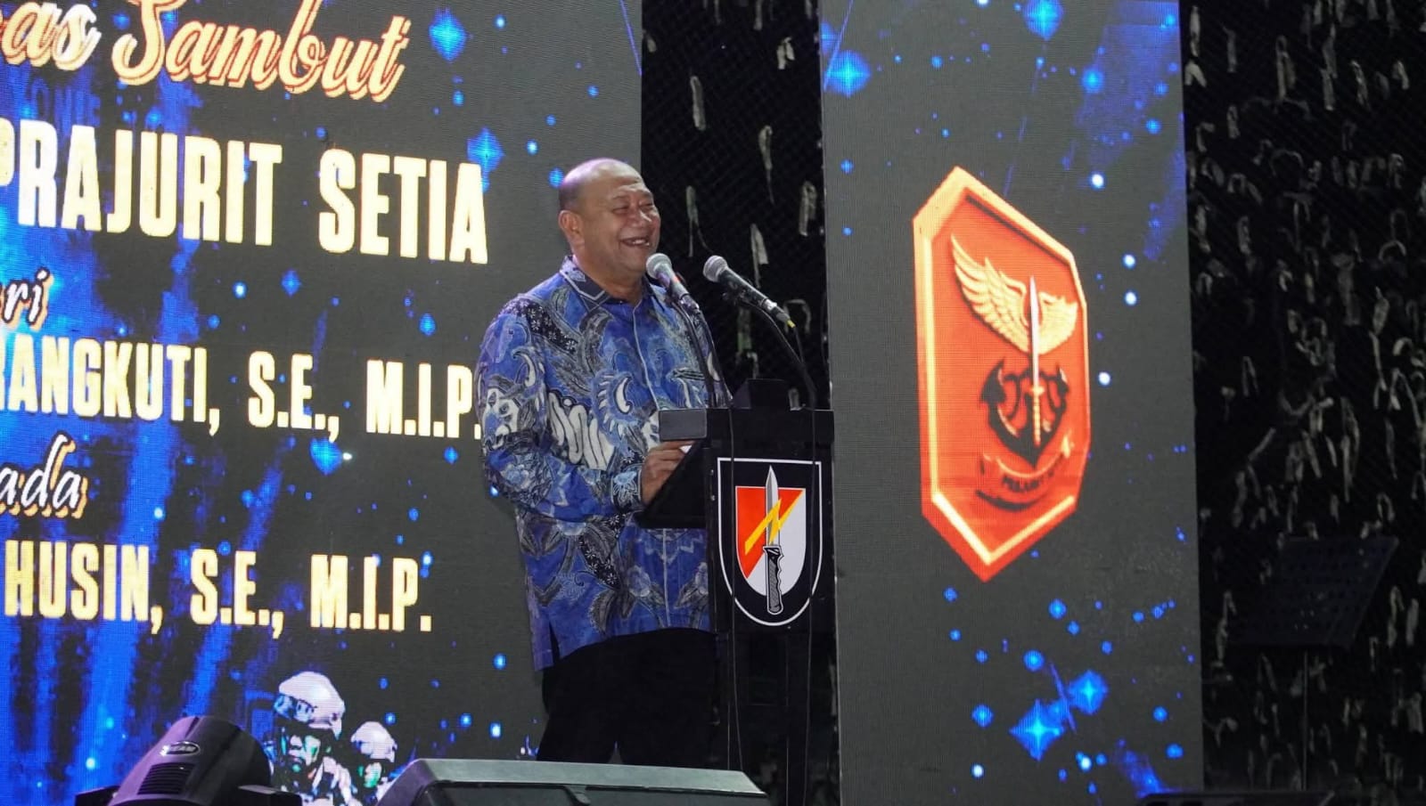 Bupati Syah Afandin Apresiasi Pengabdian Danyonif 100/Prajurit Setia.