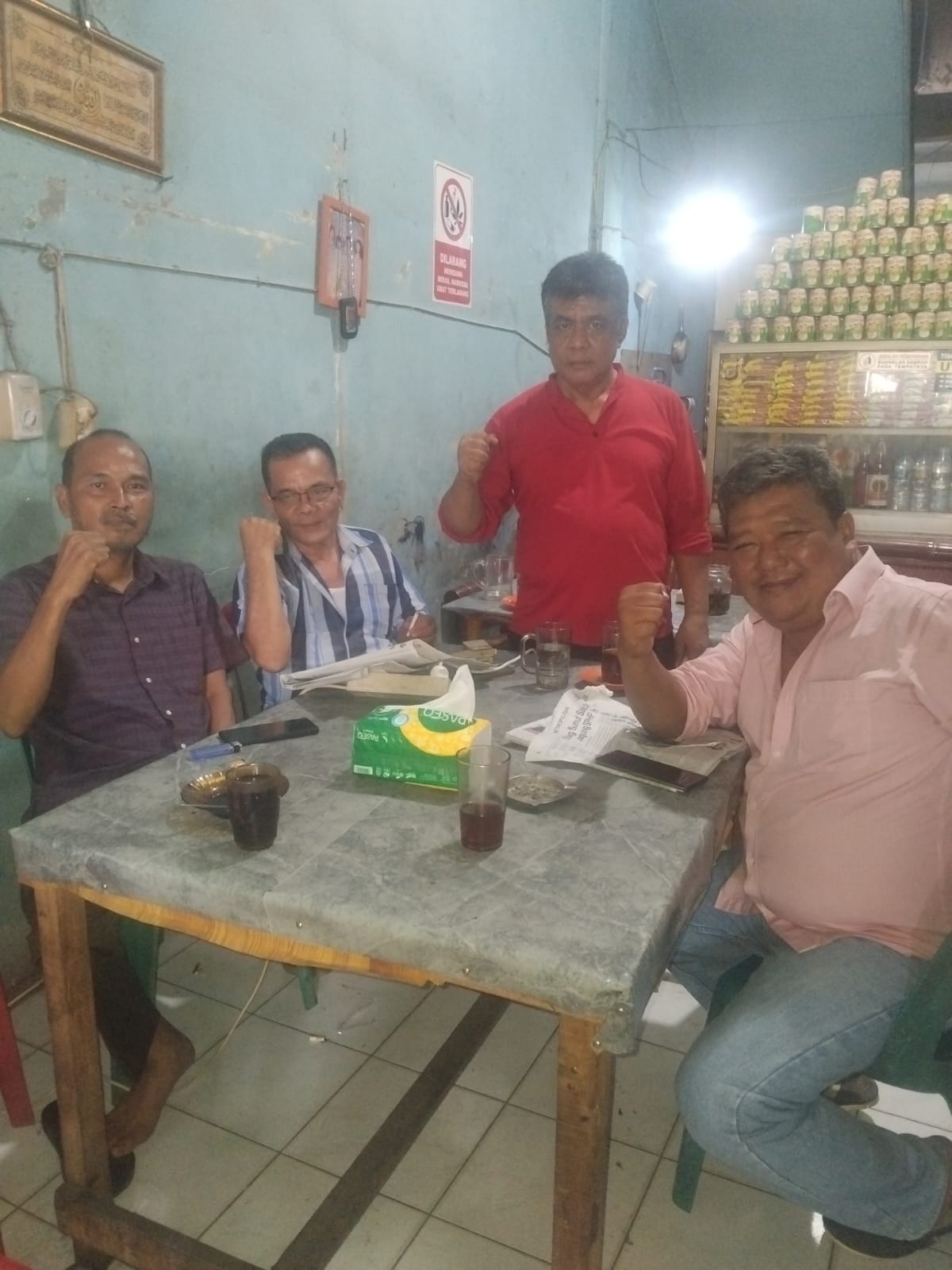 Direktur Media Cetak PT. Tipikor Sumatera News Bersama Pemred Zuldipo Kunjungi Kantor Biro Tipikor di Medan Area.