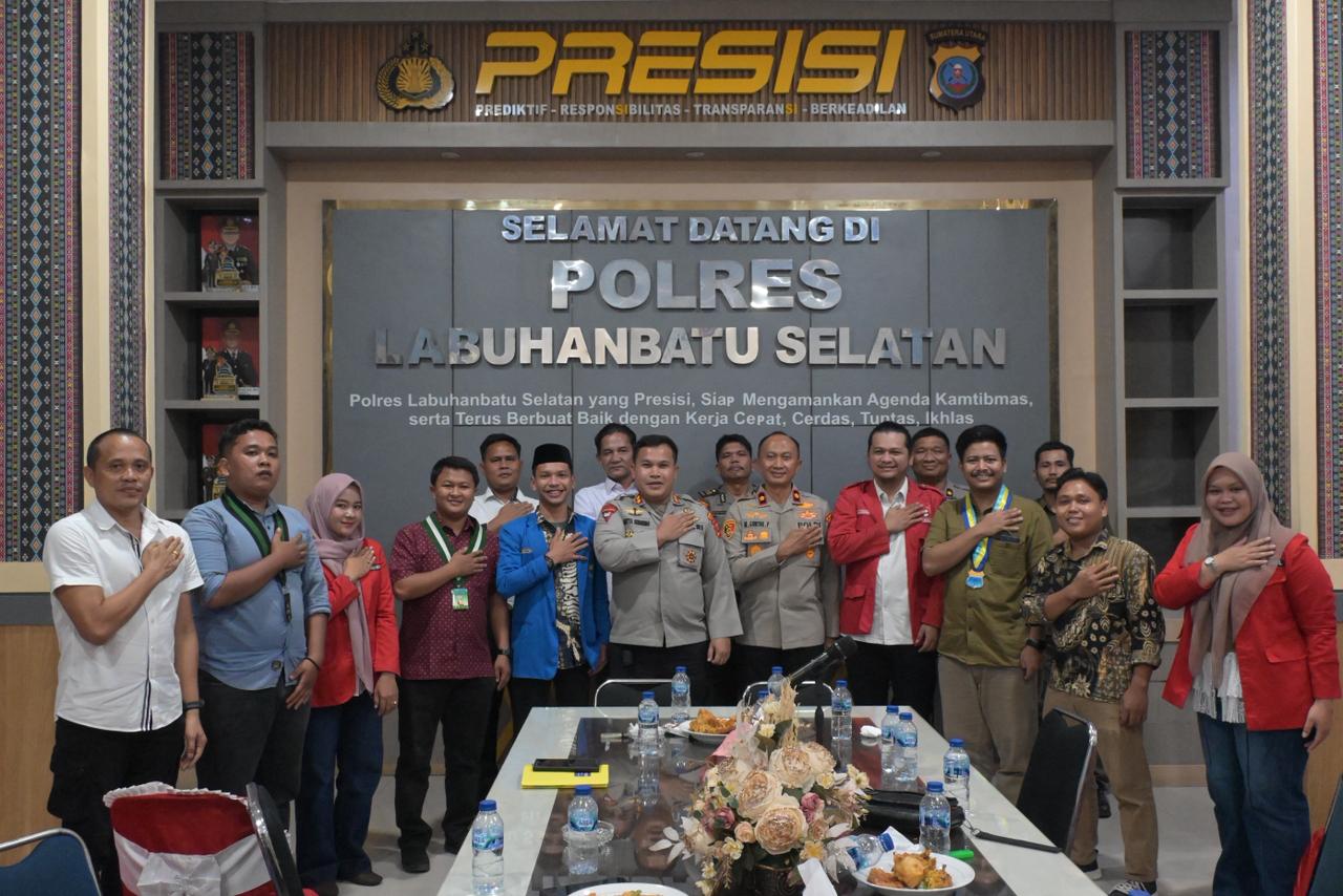 Kapolres Labusel dan Cipayung Plus Pererat Kolaborasi, Perkuat Sinergi Jaga Kamtibmas.