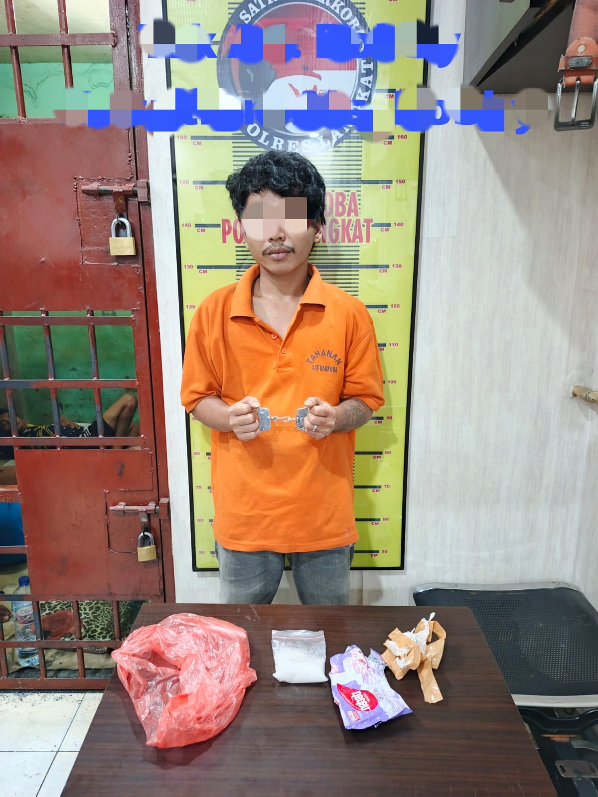 Sat Res Narkoba Polres Langkat Gagalkan Peredaran 53 Gram Sabu, Kasat Narkoba Pimpin Pengungkapan Kasus.