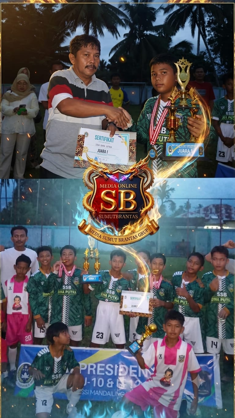 SSB Bina Putra BBB Wakili Mandailing Natal di Kompetisi Mini Soccer PSSI Piala Presiden 2026.