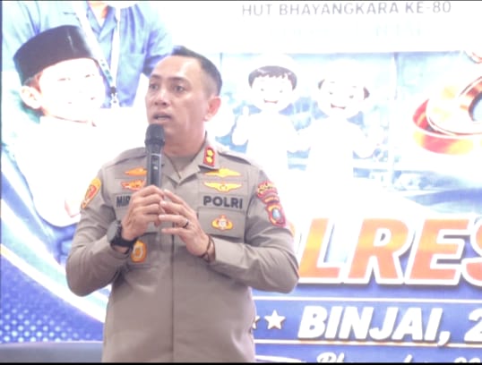 *Menyambut Hari Bhayangkara ke-80 Tahun 2026, Polres Binjai Gelar Sunatan Masal*.