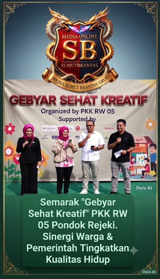 Semarak “Gebyar Sehat Kreatif” PKK RW 05 Pondok Rejeki, Sinergi Warga dan Pemerintah Tingkatkan Kualitas Hidup