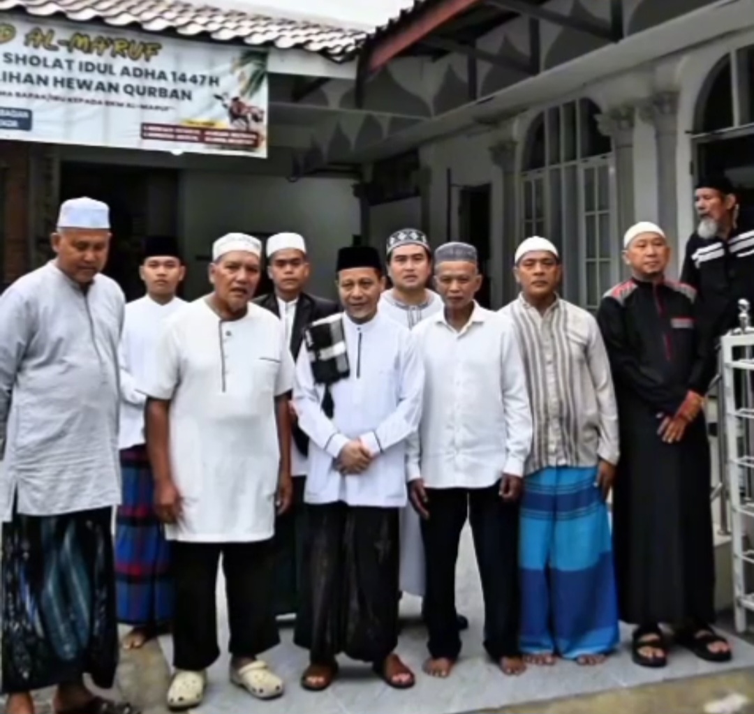 URS Terus Berkhidmat, Realisasikan Bantuan Renovasi Masjid Al-Ma’ruf di Medan Helvetia.