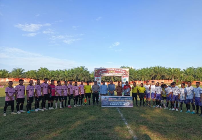PSSD FC vs ARISKA FC Awali Kijang Putra Cup II, Muspika Sinunukan Resmi Buka Turnamen Hari Bhayangkara ke-80.