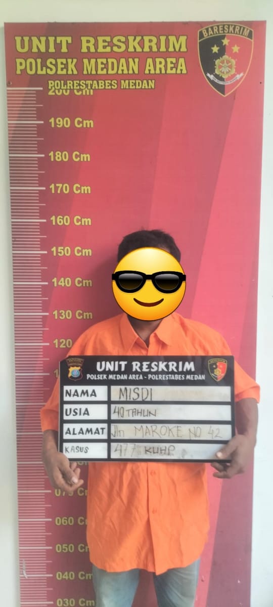Polsek Medan Area Berhasil Ungkap Kasus Pencurian 3 Unit Sepeda Motor Di Komplek Mandala Gouju.