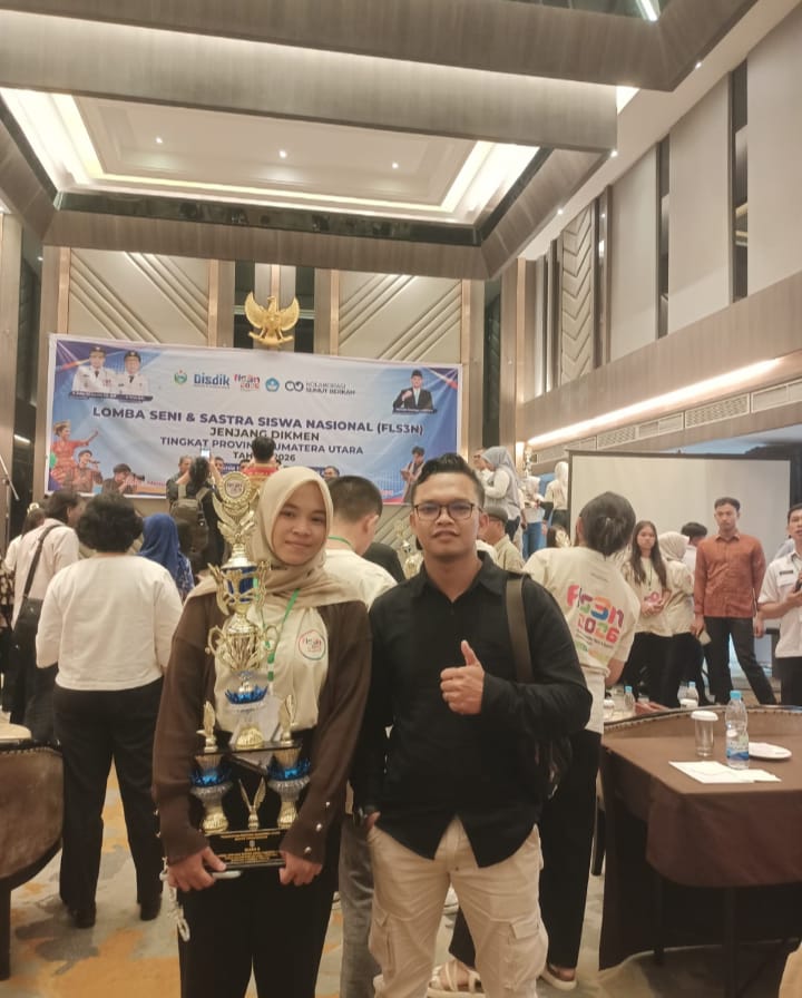 Siswa SMA Negeri 1 Sinunukan Raih Juara II FLS3N Tingkat Provinsi Sumatera Utara 2026.