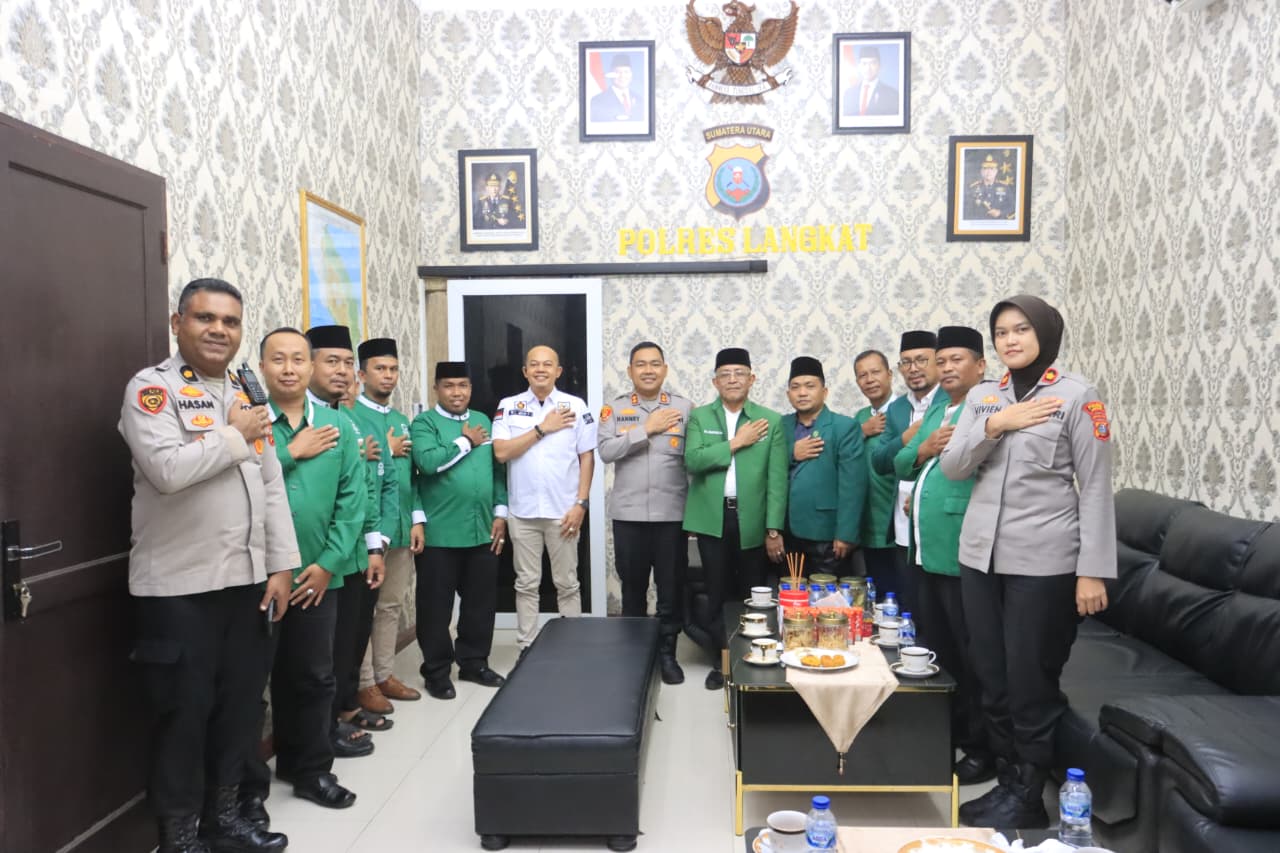 Kapolres Langkat Perkuat Silaturahmi dengan PD Al Washliyah Langkat, Bangun Sinergi untuk Kamtibmas yang Kondusif.