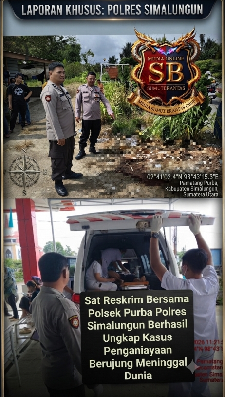 Sat Reskrim Bersama Polsek Purba Polres Simalungun Berhasil Ungkap Kasus Penganiayaan Berujung Meninggal Dunia