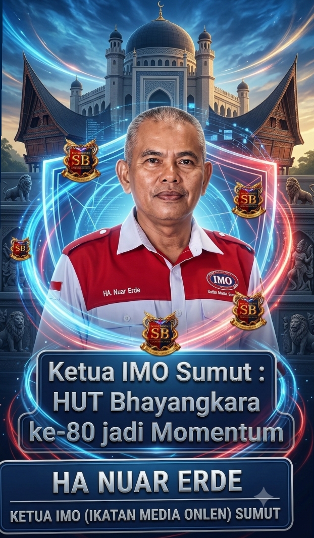 Ketua IMO Sumut: HUT Bhayangkara ke-80 Jadi Momentum Perkuat Kepercayaan Publik terhadap PolriMenulis
