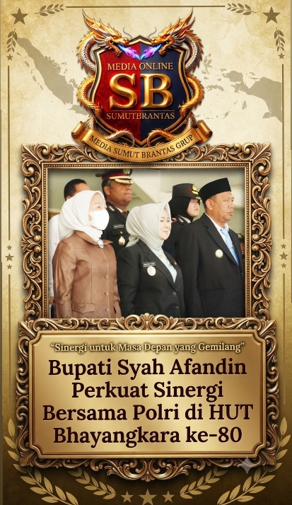 Bupati Syah Afandin Perkuat Sinergi Bersama Polri di HUT Bhayangkara Ke-80