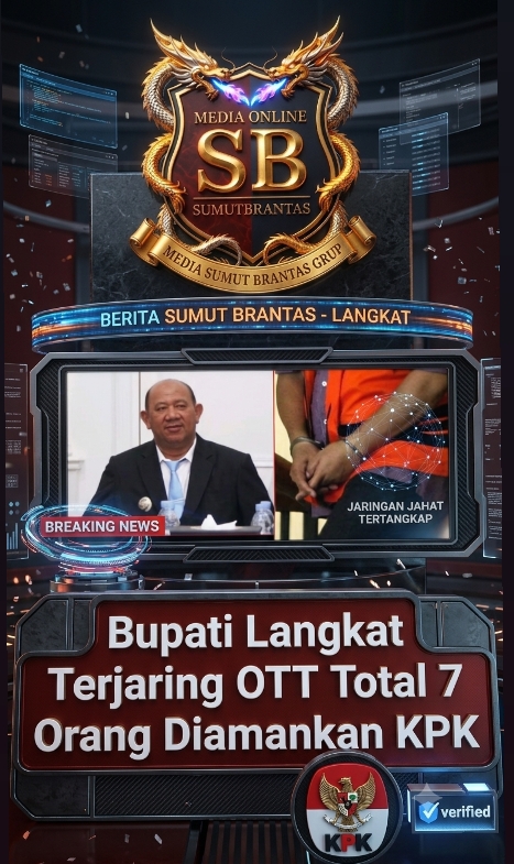 Bupati Langkat Terjaring OTT, Total 7 Orang Diamankan KPK