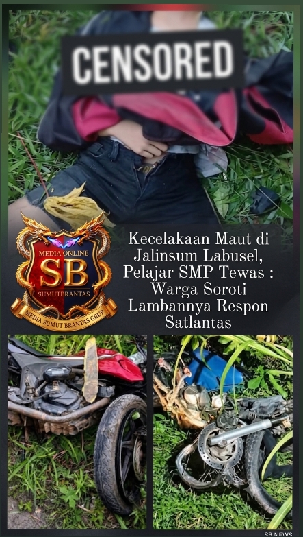 Kecelakaan Maut di Jalinsum Labusel, Pelajar SMP Tewas; Warga Soroti Lambannya Respons Satlantas