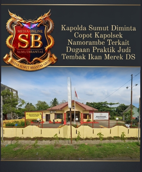 Diduga Ada Pembiaran Praktik Judi Tembak Ikan Merek DS, Enam Lokasi di Wilayah Hukum Polsek Namorambe Disorot.