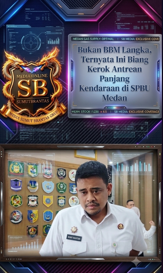 Akhirnya Terungkap, Penyebab Antrian Panjang Minyak Di Kota Medan Bukan Karena Pasokan BBM Langka, Tetapi Banyak Supir Tangki Mogok Kerja Karena Gaji Tidak Di Bayar, Gubernur Sumut Bobby Nasution: Itu Kan Internal Mereka, Pemrov Sumut Tidak Berani Mencampuri nya