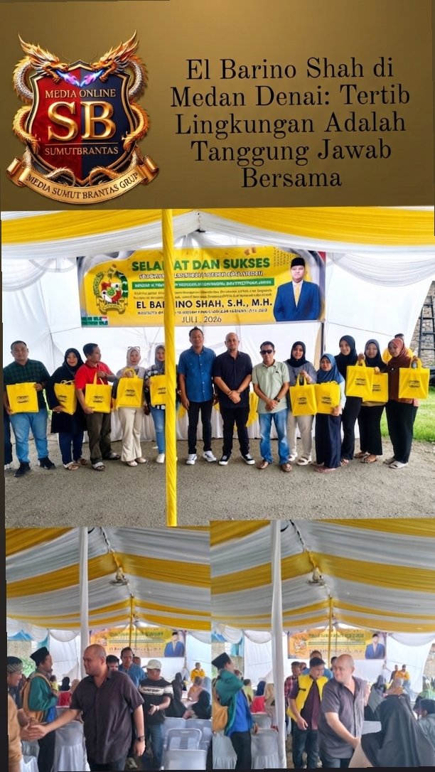 El Barino Shah Sosialisasikan Perda Ketentraman dan Ketertiban Umum di Medan Denai, Ajak Masyarakat dan Pemuda Cegah Kenakalan Remaja