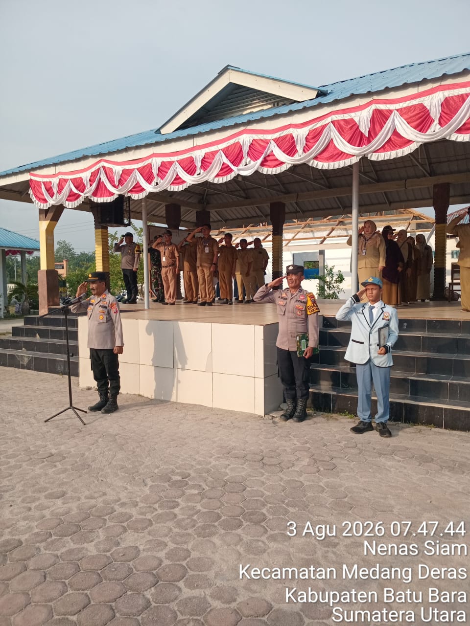 Police Go To School, Kapolsek Medang Deras Edukasi 589 Siswa SMAN 1 Jauhi Narkoba, Miras, Judi Online, dan Tawuran.