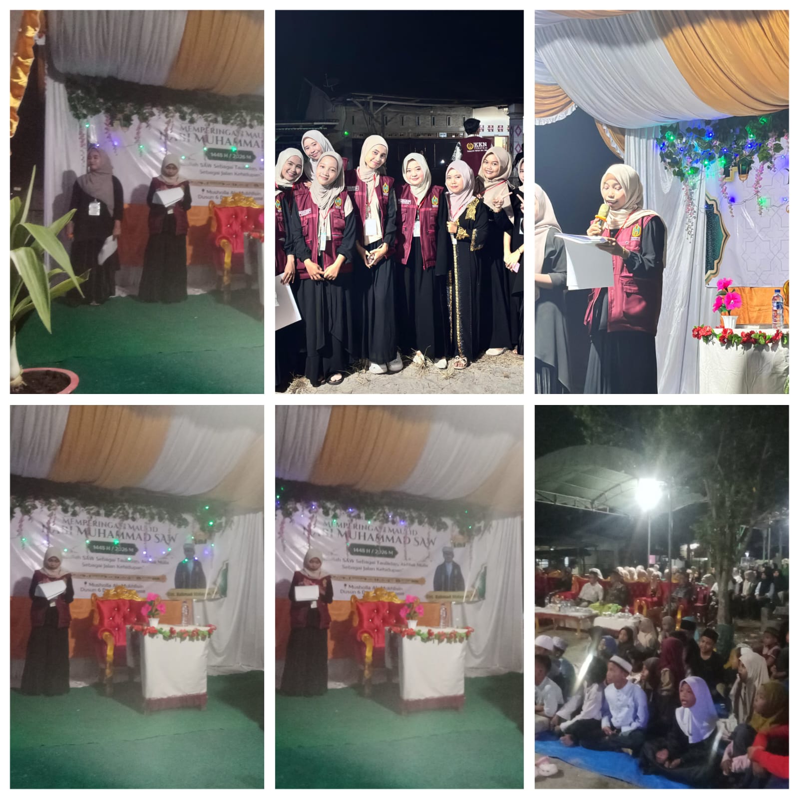 Peringatan Maulid Nabi Muhammad SAW 1448 H/2026 M di Desa Masjid Lama Talawi Berlangsung Khidmat.