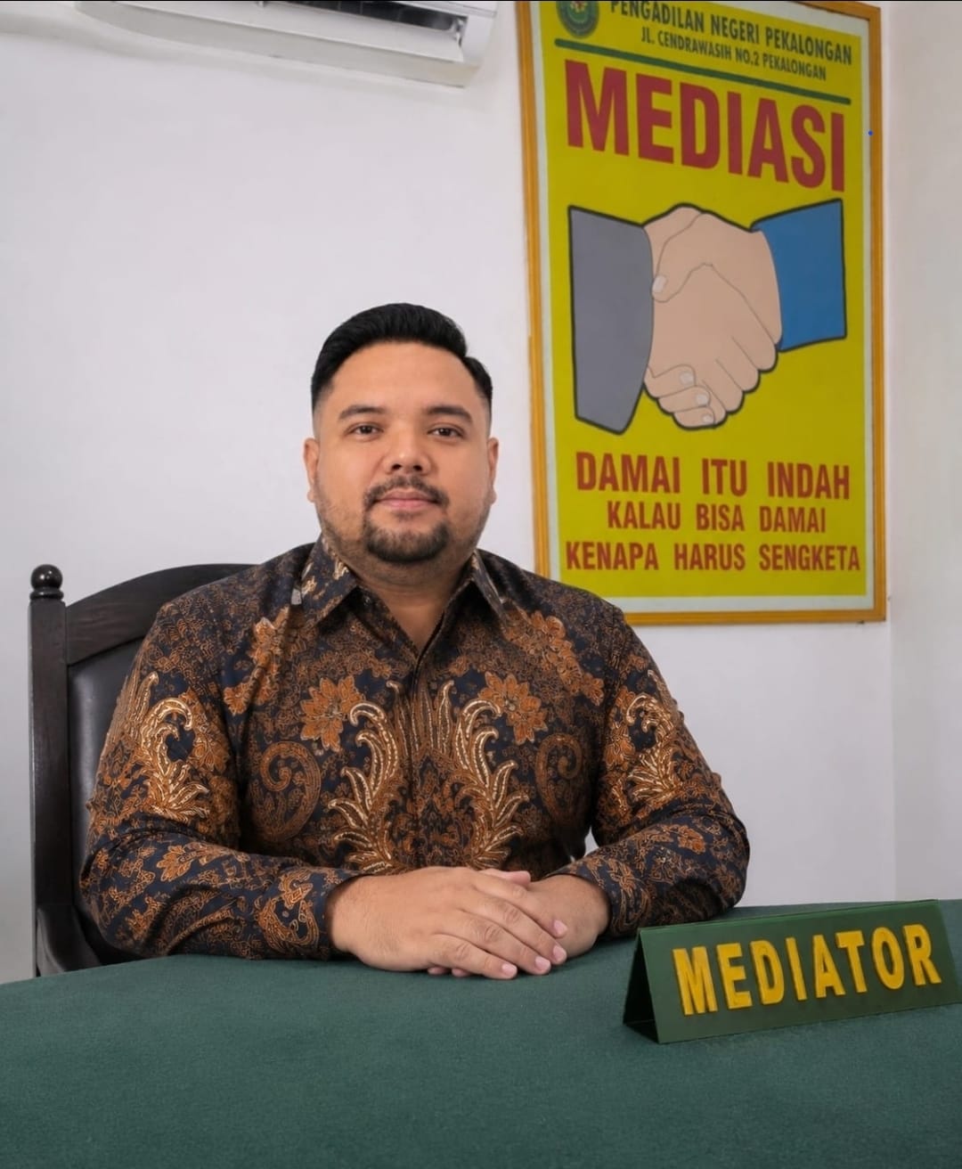 Mediator Non Hakim PN Pekalongan M. Ismail Zulkarnain, S.H., CLC., CCLA., CCDE., CFTAX., C.PFW., C.MDF., C.JKJ., C.FTAX. “Tidak Ada Perkara yang tidak bisa Didamaikan”