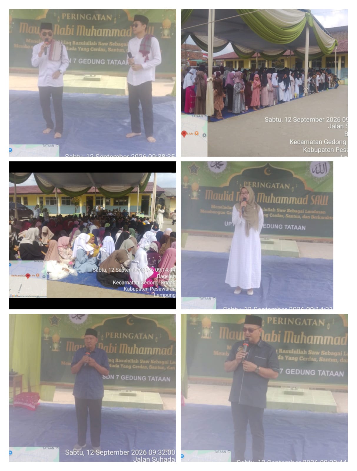 UPTD SDN 7 Gedong Tataan Peringati Maulid Nabi Muhammad SAW 1448 H, Tanamkan Akhlak dan Karakter kepada Siswa
