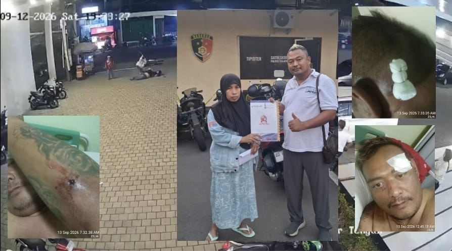 VIRAL Video Pengroyokan Dengan Linggis TKP Parkiran Benang Raja Salatiga (12/9/26), Kenapa Para Pelaku Belum Ditahan? POLRES SALATIGA DISOROT MASYARAKAT.