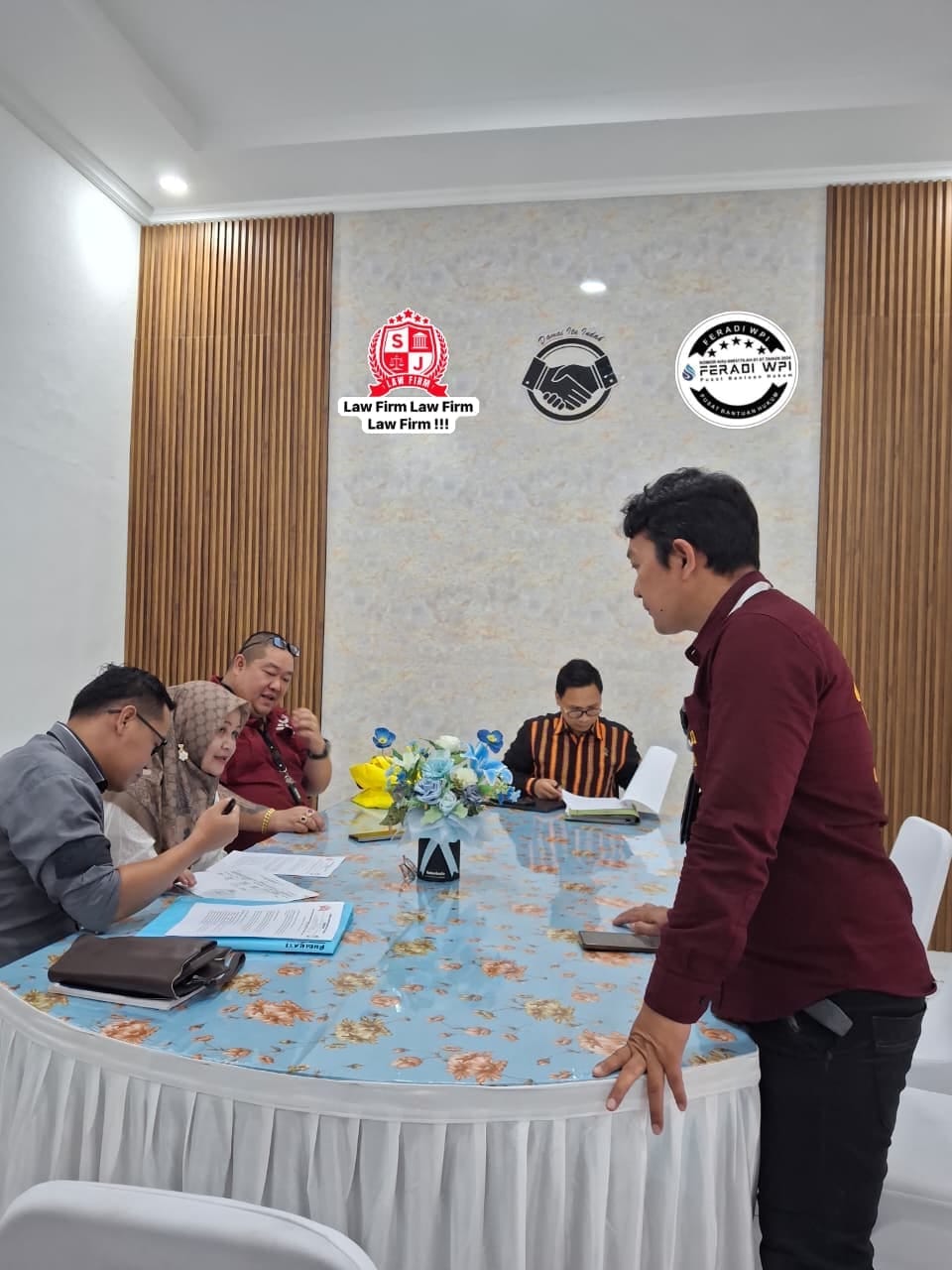 Waketum FERADI WPI Sukindar SH, Kawal Sidang No 93/PDT.G/2026/PN KDL, Mediasi Gagal, Lanjut Pembacaan Gugatan.