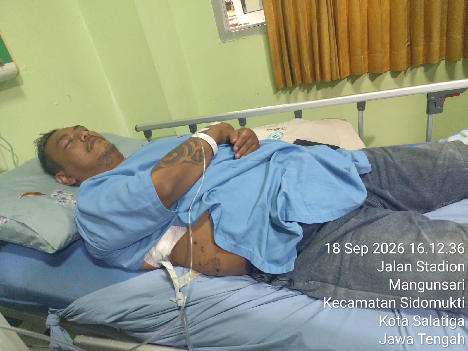 Seminggu berlalu, TKP Salatiga, Dugaan Percobaan Pembunuhan/Pengroyokan dgn Linggis, Korban Bocor Paru²nya. Para Pelaku belum diamankan Polres Salatiga, Publik Bertanya tanya.