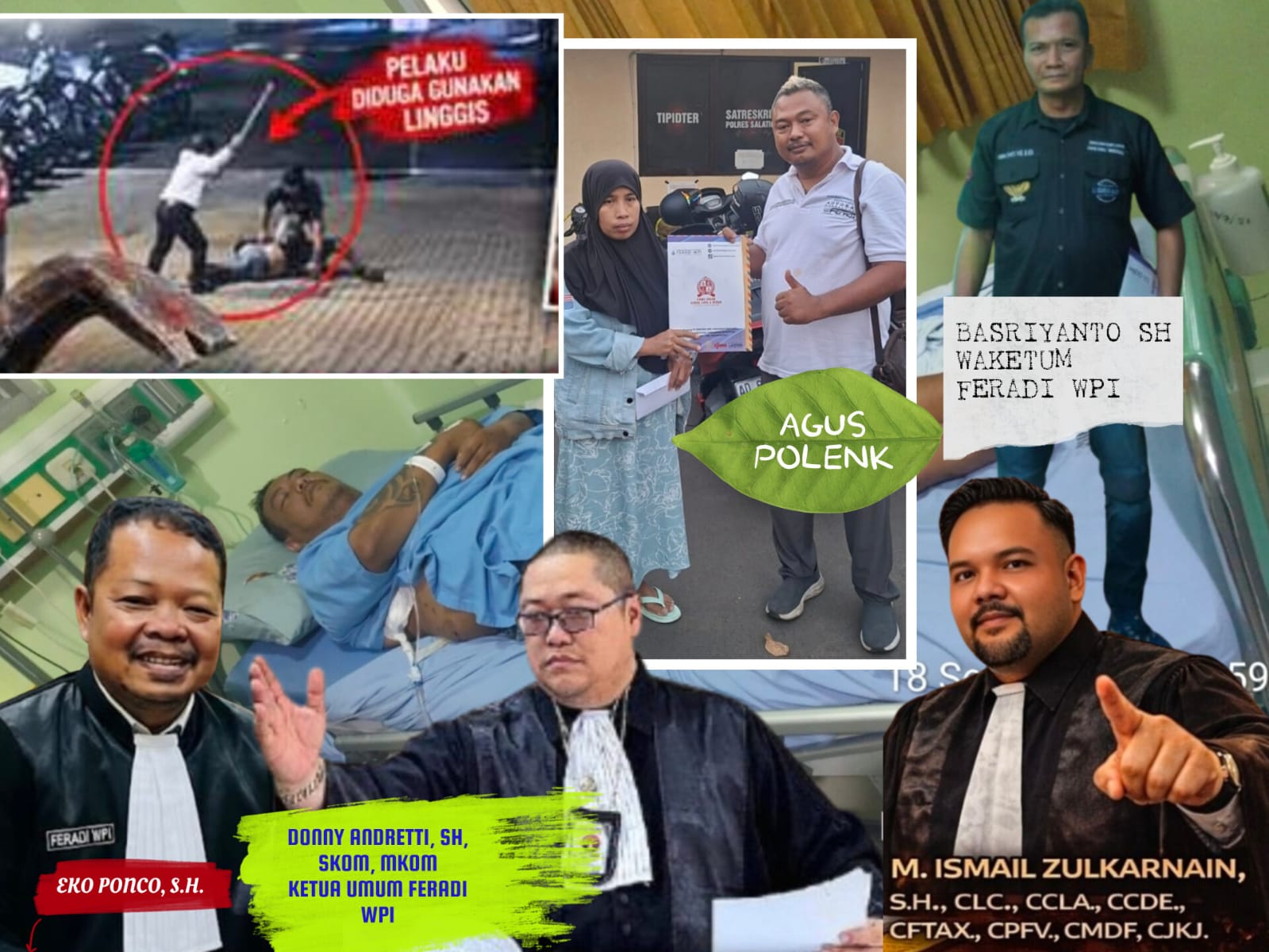 Polres Salatiga, Sudah Jelas Bukti CCTV dugaan Pengroyokan & Dugaan Percobaan Pembunuhan Dengan Linggis Besi, Kenapa Belum ditangkap? Ujar Eko Ponco,S.H.
