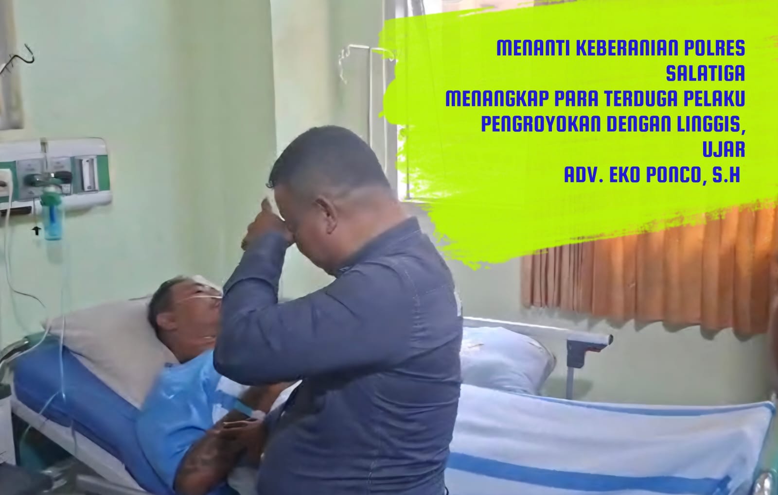 Menanti Keberanian Polres Salatiga msnangkap Para Terduga Pelaku Pengroyokan Dgn Linggis Besi TKP Parkiran Benang Raja Salatiga.