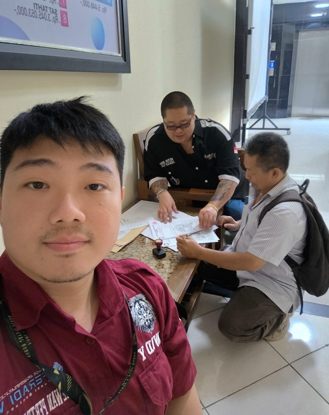 Saya ini Korban, Kenapa Sulit mencari Keadilan di Polres Metro Bekasi, Ujar Hairil Tami yang perkaranya setahun lebih tidak ada kejelasan.