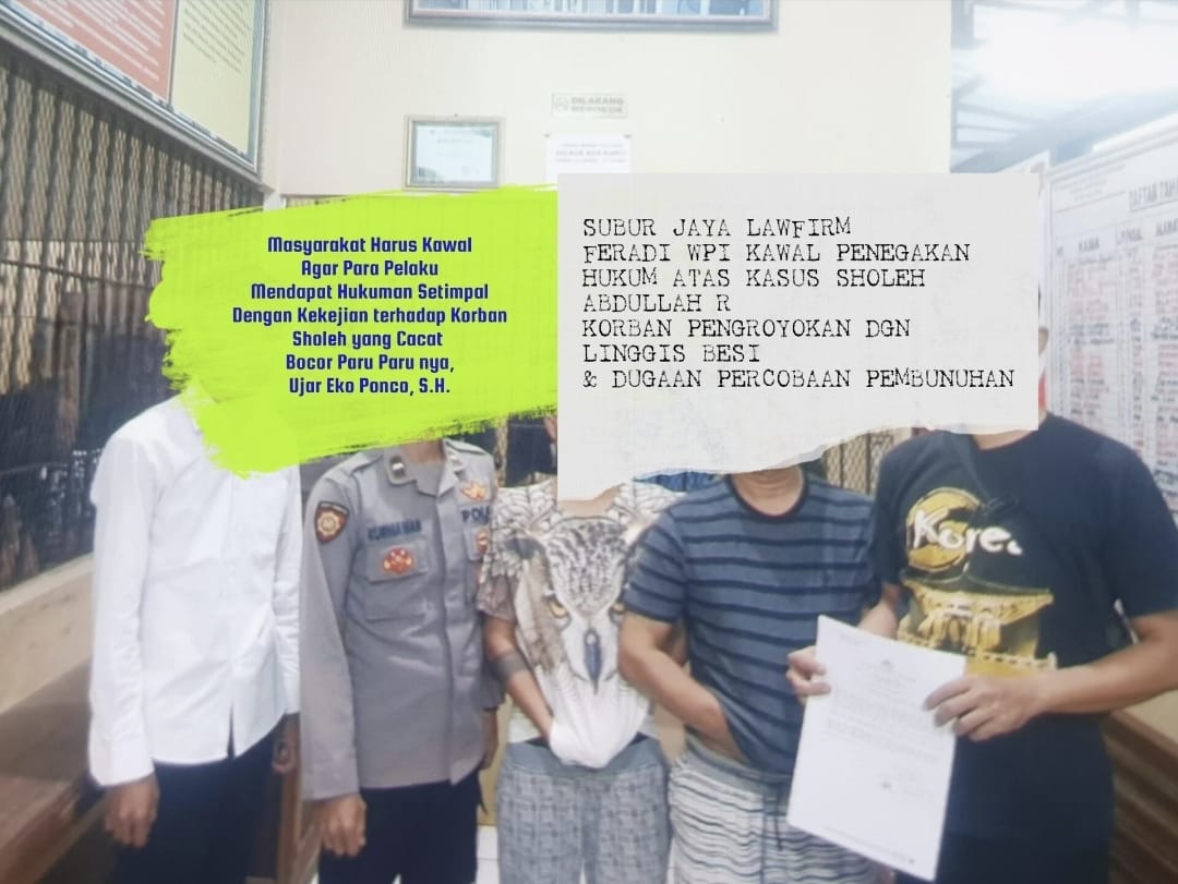 Kondisi M. Sholeh Abdullah Memburuk, Tim FERADI WPI Kawal Kasus Dugaan Pengeroyokan.