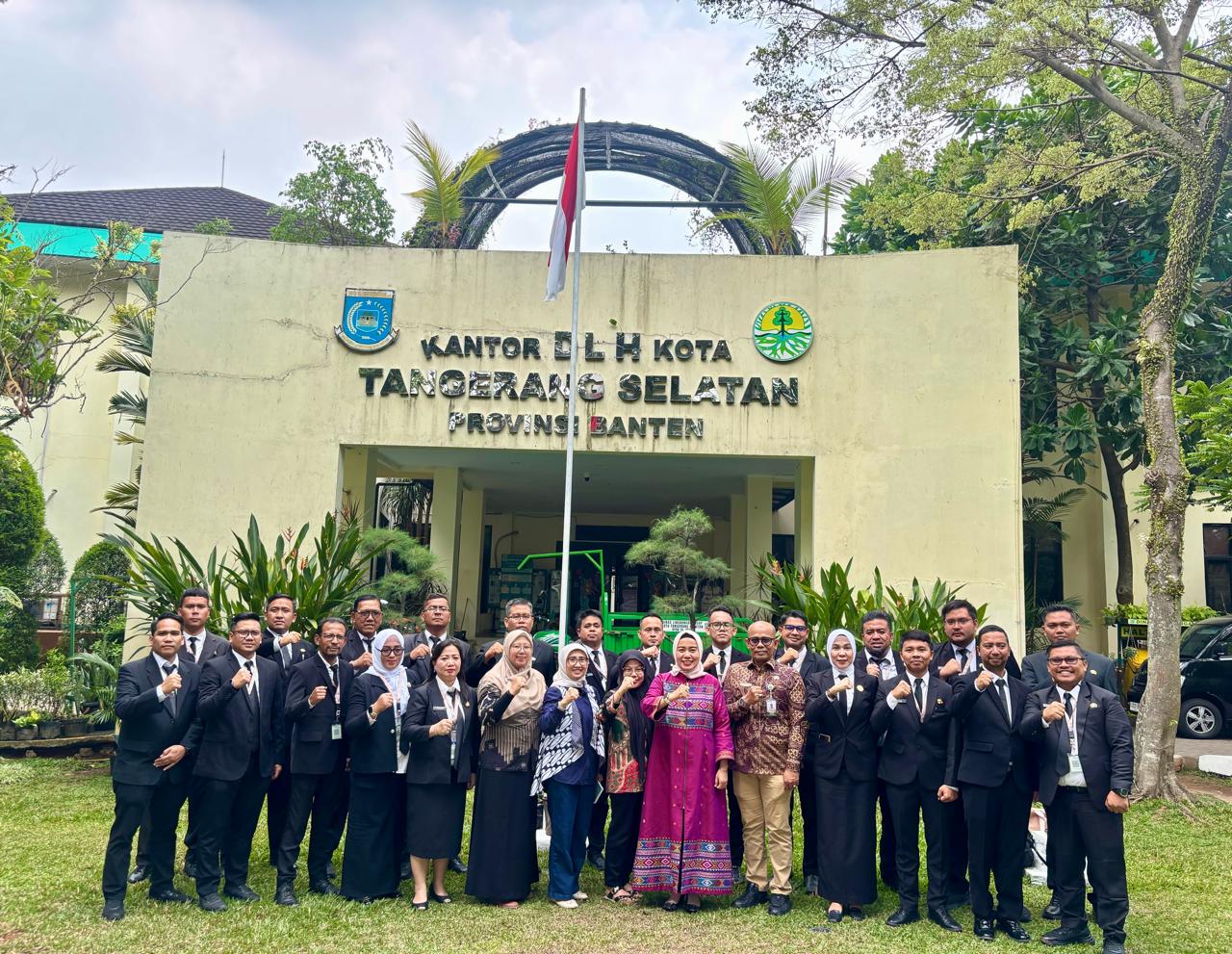 Peserta PKP Angkatan III BPSDM Sumatera Utara Gelar Studi Lapangan ke Dinas Lingkungan Hidup Kota Tangerang Selatan.