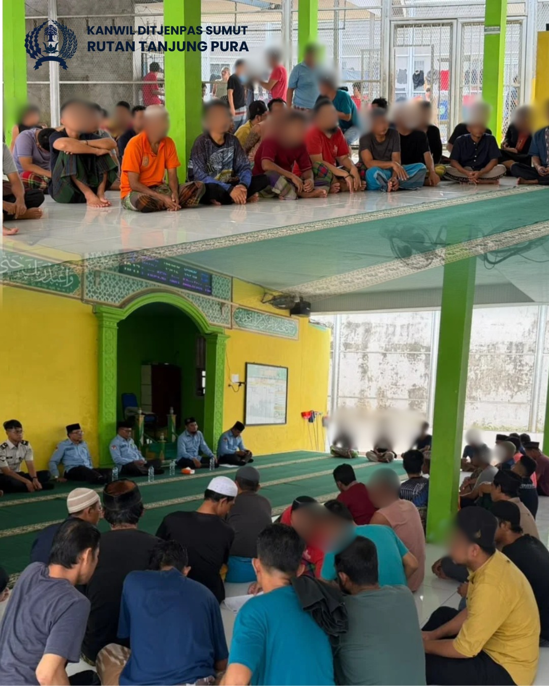 Rutan Tanjung Pura Gelar Sidang TPP, Tiga Warga Binaan Diusulkan Ikuti Program Rehabilitasi dan Reedukasi.